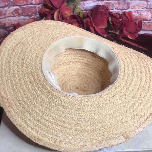 John Callahan Permanent Vacation Raffia Beach Hat - Picture 6 of 8